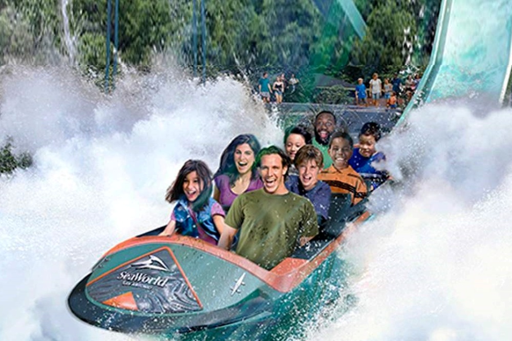 SeaWorld to Open Catapult Falls, The World?s First Launched Flume Coaster